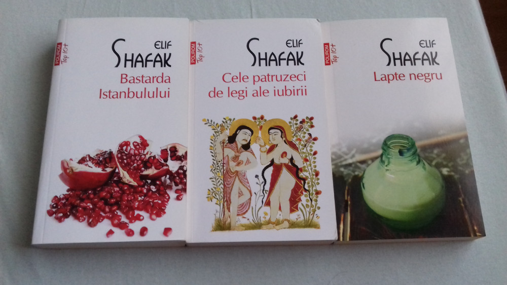 Elif Shafak - Bastarda Istanbulului. Lapte negru. Cele 40 de legi ale  iubirii | Okazii.ro
