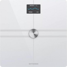 Cantar Wi-Fi pentru analiza corporala completa Withings Body Comp, Alb