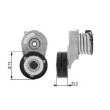 Intinzator curea distributie Opel Astra G, Astra H, Combo, Combo Tour, Corsa C, Meriva A Motor 1.7 Cdti, 1.7 Cdti, 1.7 Cdti, 1.7 Cdti, 1.7 CDTi, 1.7