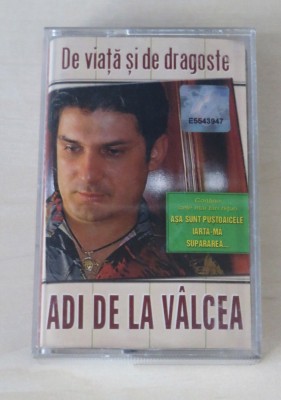 Adi de la Valcea - De viata si de dragoste (2002) caseta foto