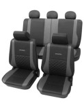 Set Huse Scaun Universale Exclusive Petex Gri-Negru