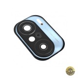 Geam Camera Spate Xiaomi Mi 11X / Redmi K40 cu Rama Bleu