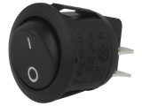 Comutator Balansoar Negru ON-OFF 10A/250V