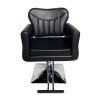 Scaun Frizerie Coafor Marco, Piele PU, Pompa Hidraulica, Rotire 360&deg;, Negru, Reglabil, Profesional, Salon, Total Pro Beauty
