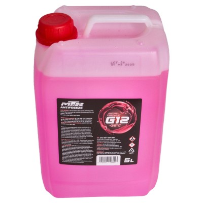 Antigel preparat MTR G12 rosu 5 litri foto