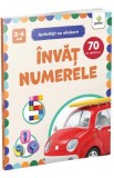 Invat numerele. Activitati cu stickere 2-4 ani