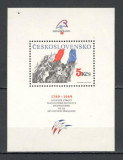 Cehoslovacia.1989 200 ani Revolutia Franceza-Bl. XC.595, Nestampilat
