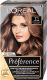 Preference Vopsea permanentă 7.1 island, 1 buc, L&rsquo;oreal Paris