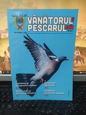 V&amp;acirc;nătorul și Pescarul rom&amp;acirc;n, septembrie 2019, nr. 81, La păstrăv, Porumbei, 082 foto