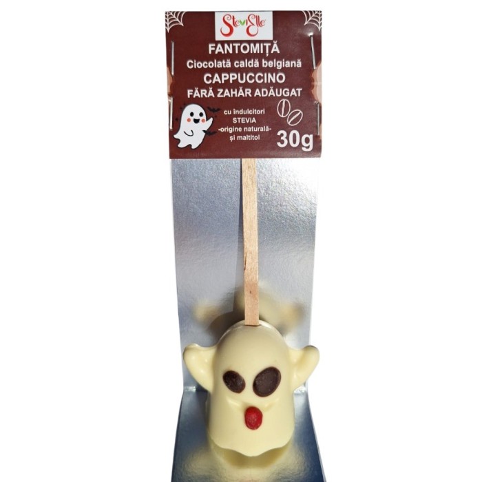 Fantomiță CAPPUCCINO ~ Ciocolată caldă belgiană cu cafea instant