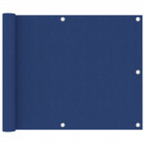 VidaXL Prelată balcon albastru 75x300 cm țesătură Oxford