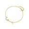 Brățară Femei Argint 925, Charm Lună și Stea, Design Elegant, Placata ur
