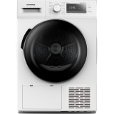 Uscator de rufe Heinner HHPD-M8G3A++, Pompa de caldura, 8 kg, 14 programe, Clasa A++, Display LED, Iluminare cuva, Blocare acces copii, Alb