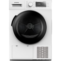 Uscator de rufe Heinner HHPD-M8G3A++, Pompa de caldura, 8 kg, 14 programe, Clasa A++, Display LED, Iluminare cuva, Blocare acces copii, Alb