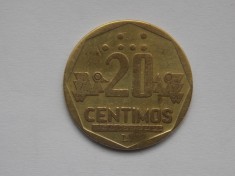 20 CENTIMOS 1994 PERU foto