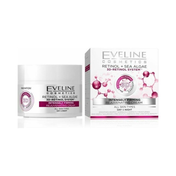 Eveline Retinol + Sea Algae Intensely Ferming Cream intens 50 ml