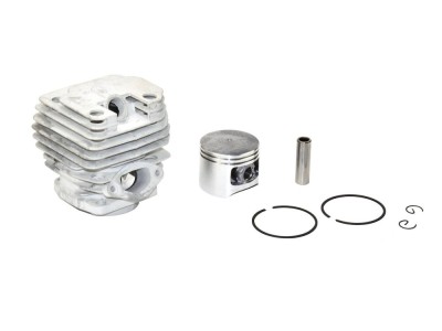 Set cilindru si piston pentru motofierastrau pe benzina, 52 cc, 45 mm, Geko G81117 foto