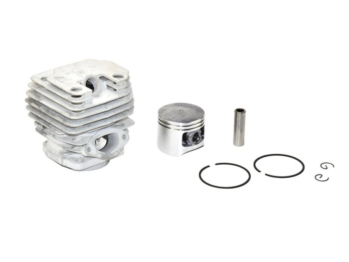 Set cilindru si piston pentru motofierastrau pe benzina, 52 cc, 45 mm, Geko G81117