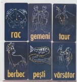 bnk card Romania - set 12 cartele telefonica tematica Zodiac