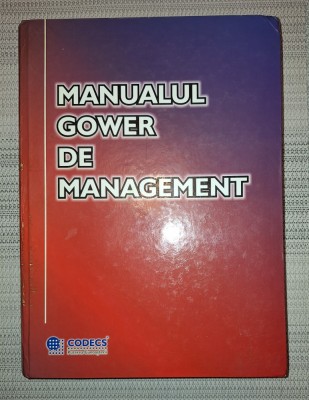 Dennis Lock - Manualul Gower de management foto