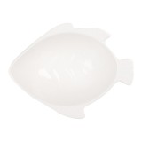 Cumpara ieftin Bol Peste ceramica alba 12x9x4 cm / 75 ml