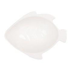 Bol Peste ceramica alba 12x9x4 cm / 75 ml