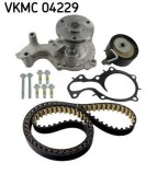 Kit distributie + pompa apa Ford B-Max, C-Max II, Ecosport, Fiesta VI, Fiesta VII, Focus III, Grand C-Max, Mondeo V Motor 1.0, dinti 116, OE 1760648