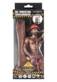 Vibrator Realist cu Impingere The Thrusting Jack Hammer CalExotics, Caramel, 10 Viteze