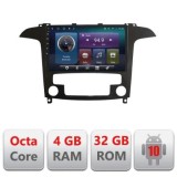 Navigatie Ford S-Max 2008-2012 C-003 Octa Core cu Android Radio Bluetooth Internet GPS WIFI 4+32GB CarStore Technology
