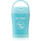 Twistshake Stainless Steel Food Container Blue termos pentru m&acirc;ncare 350 ml