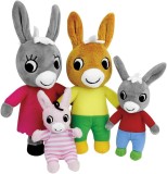 Set 4 Plusuri Jemini Familia Magarusilor Trotro