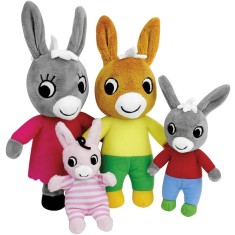 Set 4 Plusuri Jemini Familia Magarusilor Trotro