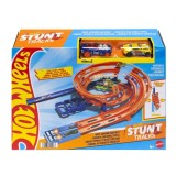 Set de joaca cu doua masinute Hot Wheels, Whip Around Raceway, HTK17