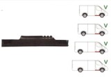 Prag metalic Vw Transporter (T5), 2004-2015, parte montare Prag dreapta, sub usa fata, 956842, Aftermarket, Rapid