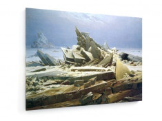 Tablou pe panza (canvas) - Caspar David Friedrich - Arctic Ship Wreck - 1823... foto