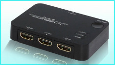 Switch HDMI EVOCONNECT HDCVT-HDS-931 3x1 HDMI 1.4 foto