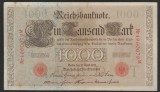 GERMANIA 1000 / 1.000 MARCI / MARK 1910 [20] P - 44b ,Serie Rosie , Sufix M , 7 cifre Litera T , VF+