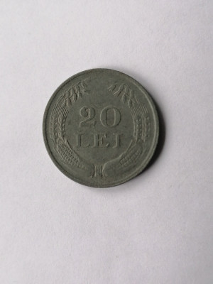 20 lei 1942 .romania zinc .1 foto
