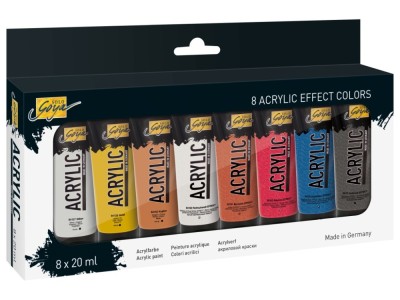 Vopsea acrilica Solo Goya Effect 20 ml 8/set foto