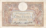 FRANTA 100 francs 27-5-1937 VF!!!