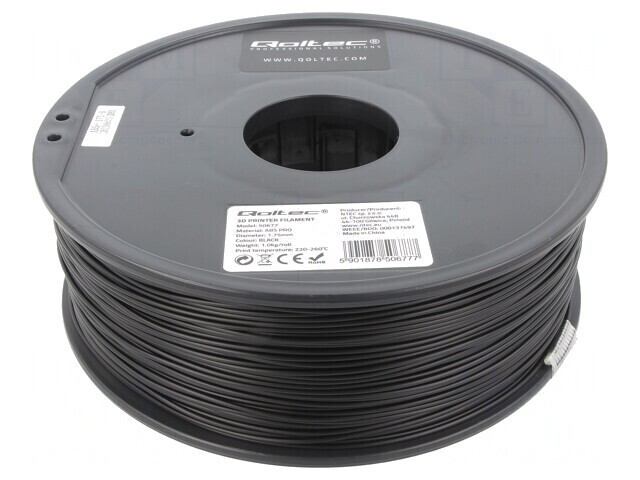 Filament ABS PRO 1,75mm Negru 1kg