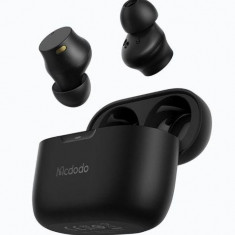 Casti True Wireless Mcdodo S1 Series, Bluetooth, 4 Microfoane, IPX5 (Negru)