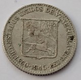 Venezuela , &frac14; Bolivar 1945