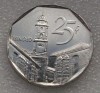 P1. Cuba 25 centavos 1994 UNC **, America de Nord