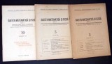 GAZETA MATEMATICA SI FIZICA 1957 SERIA A, NR.2-3, 10 (3 REVISTE)-I. BARBALAT, N. CIORANESCU, M. GHERMANESCU-363015