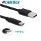 Cablu USB-A - USB TYPE C 3m 2.4A negru Choetech AC0004