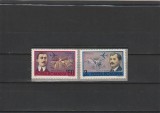 ROMANIA 1972 LP 803 ANIVERSARI AVIATIE SERIE MNH