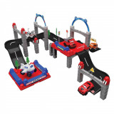 Set Pista Constructie 3 in 1, 80 Piese, Multicolor, Oem