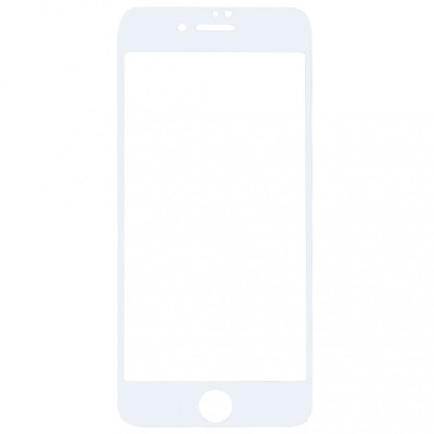 Folie sticla protectie ecran 10D Full Glue margini albe pentru Apple iPhone 7/8 foto