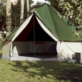 Cort de familie Tipi pentru 10 persoane, verde, impermeabil GartenMobel Dekor, vidaXL